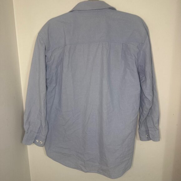 Vintage Casey Coleman Denim Shirt with Embroidered Dogs Women’s Size M/L Button - Picture 9 of 9